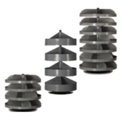 34 in Diameter Rotabin Shelving