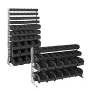 Free Standing Bin Shelving