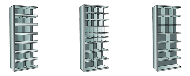 Metal Bin Shelving