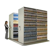 Mobile Aisle Shelving