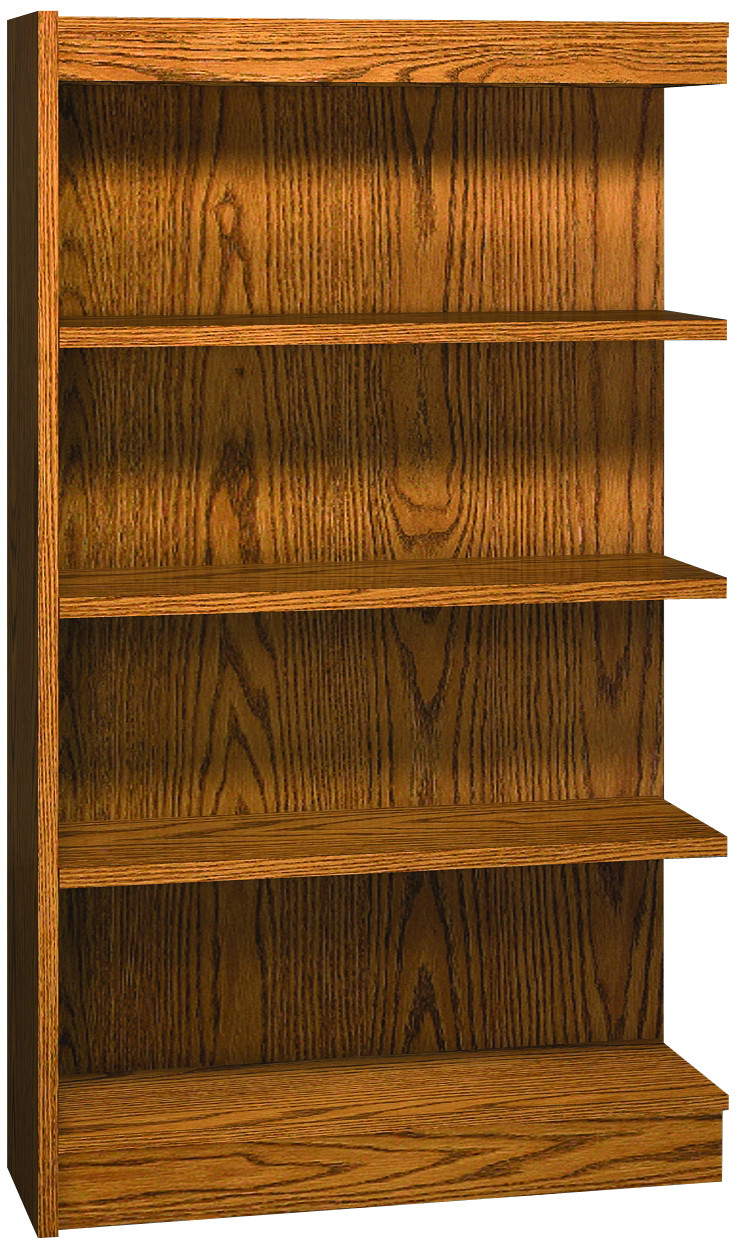 60" Single Sided Library Shelving-Adder