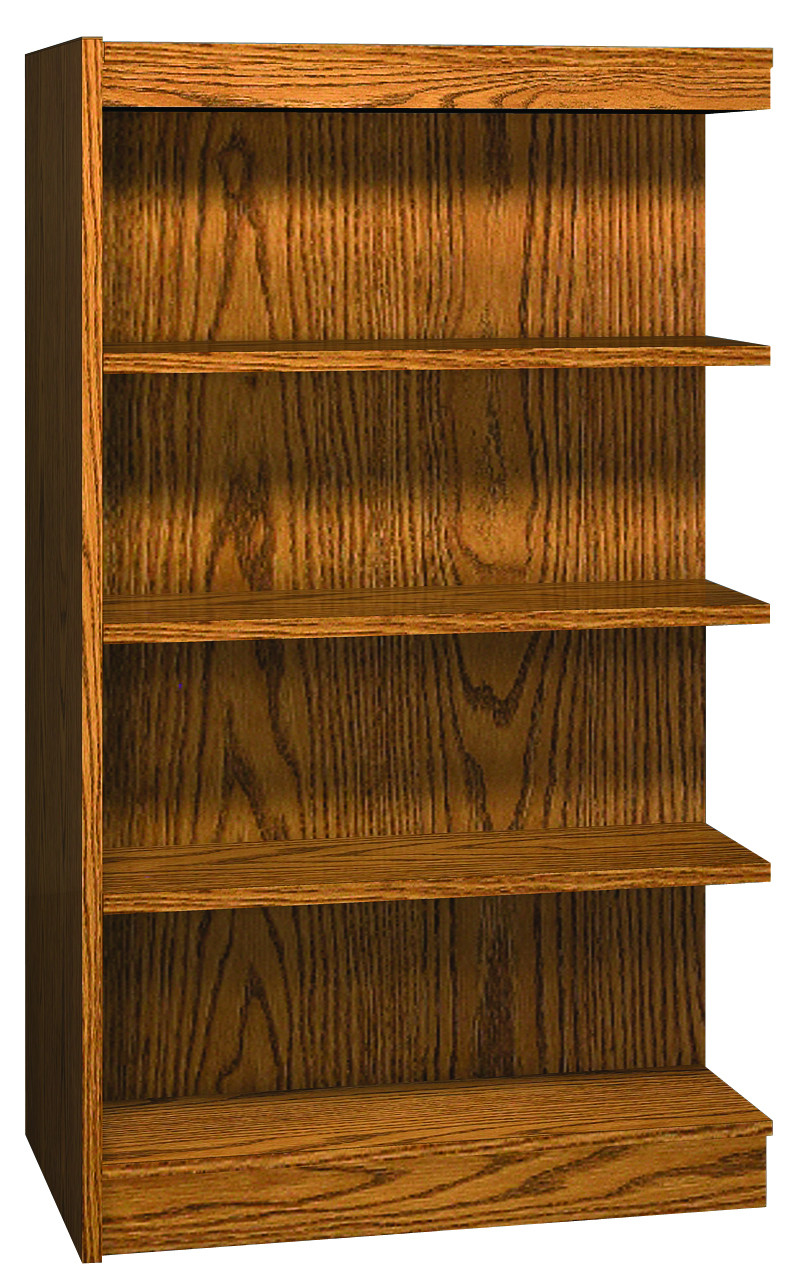 60" Double Sided Library Shelving-Adder