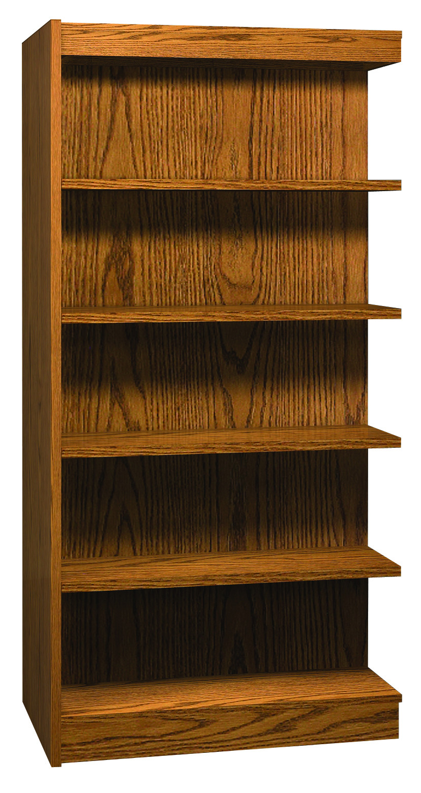 72" Double Sided Library Shelving-Adder