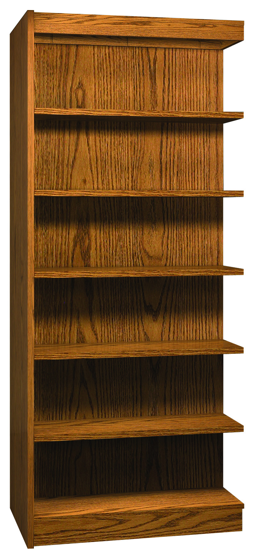 84" Double Sided Library Shelving-Adder