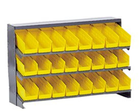 Pick Rack Bench 4" x 12" x 4" Plastic Bins