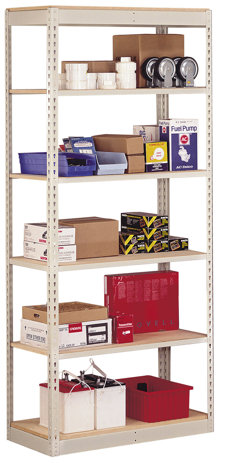 Single-Rivet Units - Starter -- 7'-0" High 6-Shelf