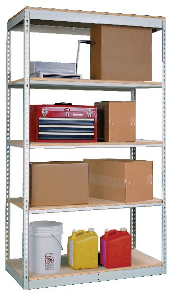 Single-Rivet Units - Starter -- 7'-0" High 5-Shelf