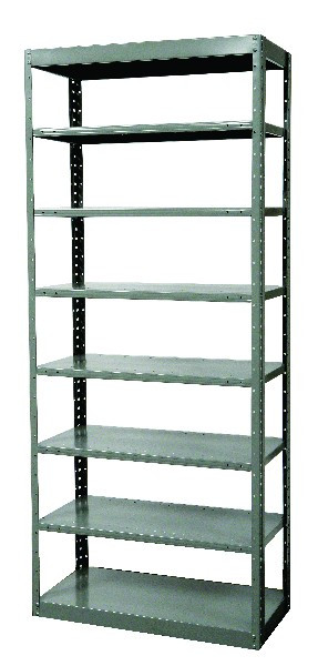 8-Shelf Units Heavy-Duty Pass-Thru Shelving 36" x 12" x 87"