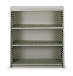 Bookcase with 2 Shelves-3 Openings