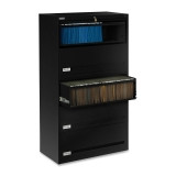 42" Lateral Shelving with 5 Retractable Doors