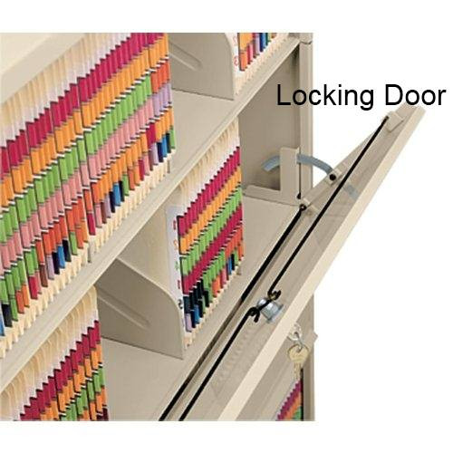 Locking Door for Stackable Shelving