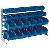 Bench Bin Shelving 36" Wide with 28 Total Bins