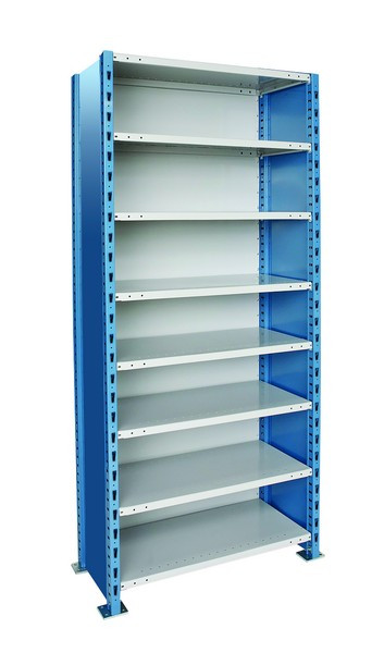 H post closed 8 shelf extra heavy duty starter unit