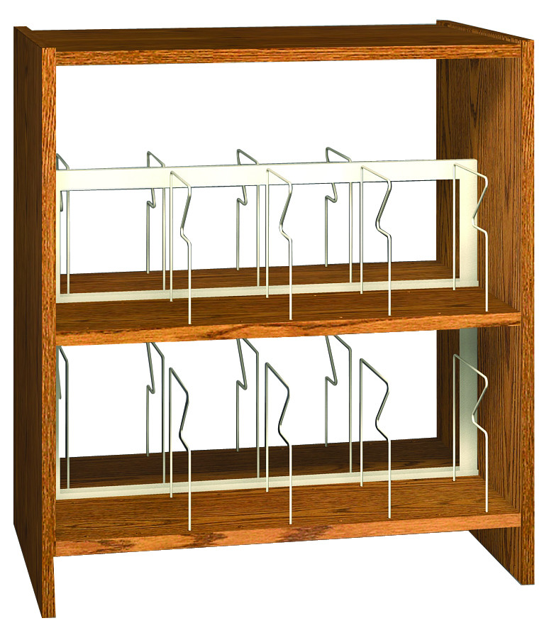 42"  Double Sided Picture Book Shelving-Base