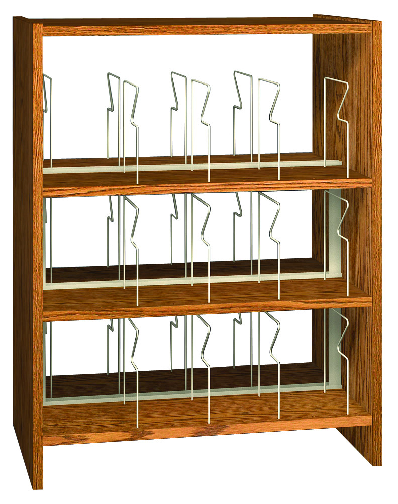 48" Double Sided Picture Book Shelving-Base