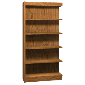 72" Single Sided Library Shelving-Adder