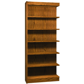 84" Single Sided Library Shelving-Adder