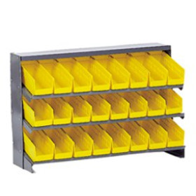 Pick Rack Bench 4" x 12" x 4" Plastic Bins