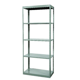 5-Shelf Units Heavy-Duty Pass-Thru Shelving 48" x 12" x 87"