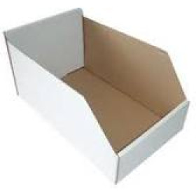 Corrugated Bins for 8" Wide x 12" Deep Shelving