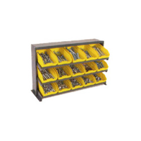 Floor Pick Rack 6" x 12" x 4" Plastic Bins