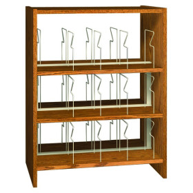 48" Double Sided Picture Book Shelving