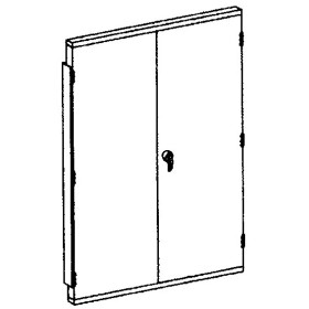 Swinging Doors w/ locks