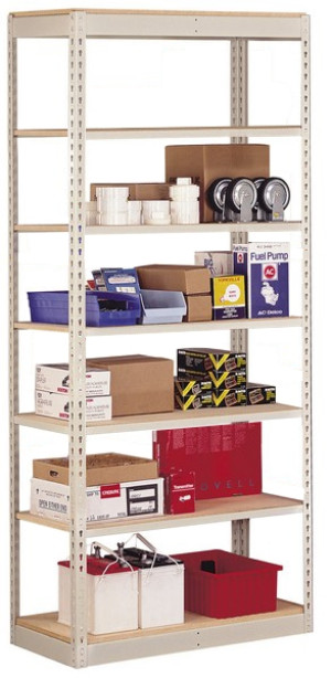 7 shelf boltless starter