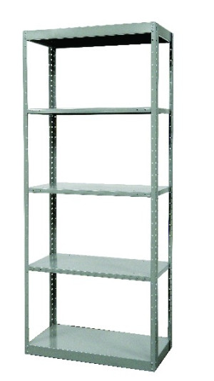 5-Shelf Units Heavy-Duty Pass-Thru Shelving 48" x 24" x 87"