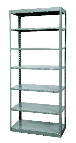 7-Shelf Units Heavy-Duty Pass-Thru Shelving 48" x 18" x 87"