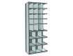 Metal bin shelving 8 shelves, 29 bins Starter