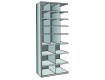 Metal bin shelving 7 shelves, 16 bins Starter