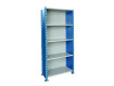 H-Post Closed Shelving Unit -Extra Heavy Duty - 5-shelf 48" x 24" x 87"