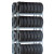 64 Tire Double Row Automotive Storage Unit with 4 Shelves