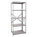 Open Metal Shelving Unit with 5 Shelves Medium-Duty 36" x 12" x 87"