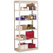 Single-Rivet Unit -- 7'-0" High with 6 shelves 48" x 12" x 84"