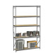 Wide Span Metal Shelving 48" x 24" x 96." 5 shelves.