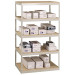 Double-Rivet Units without Center Supports Heavy Duty Angle Beam -- 10'-0" High with 5-Levels 72" x 48" x 120"