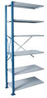 Heavy Duty Closed Steel Shelving